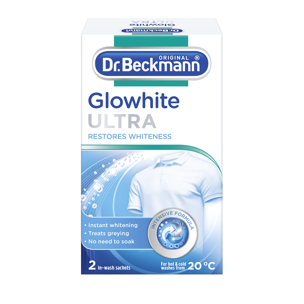 DR Beckmann Glow White Ultra Clothes Laundry Detergent (2 Pieces)