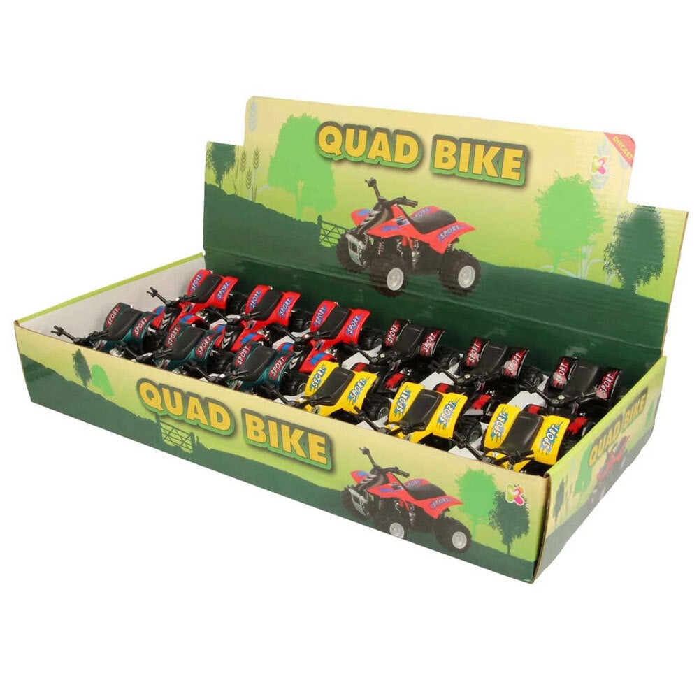 Transport Quad Bike Truck 4WD Vehicle Collectible Toy Cars 9cm Kids 3y+ Assorted — image 2