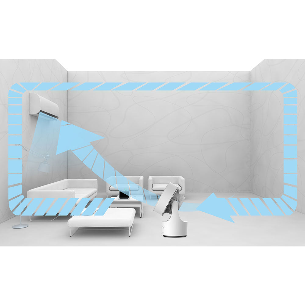 Dimplex DCACM20 Whirl Fan Air Circulator/2 Speed/Cooling/Cooler/Oscillating WHT — image 5