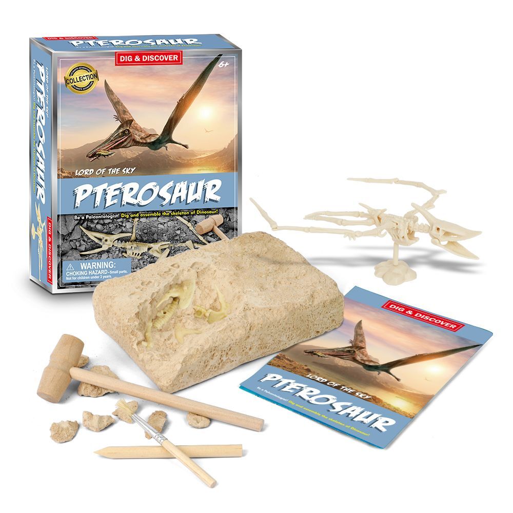 Kaper Kidz Dig Discover Pterosaur Dig Excavation Kits Educational Toy