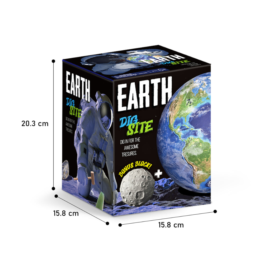 Kaper Kidz Planet Xplore Earth Big Treasures Dig/Excavation Site Science Kit 6y+ — image 2