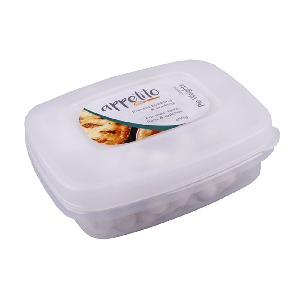 Appetito Ceramic Pie Weights In Reusable Tub 450g Home Kitchen Cooking Baking (2 Pack) — image 3
