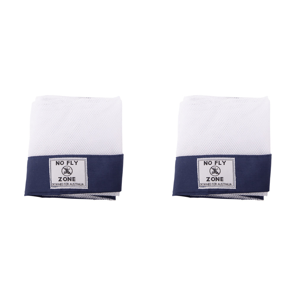 D.Line No Fly Zone Table Throw Protection Cover Navy Home Kitchen Cooking (2 Pack)