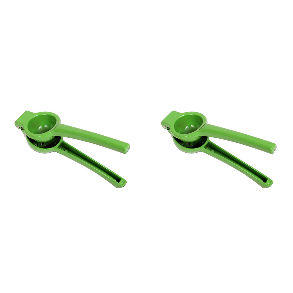 Appetito Lime Squeezer Manual Fruit Juicer Home Kitchen Cooking/Baking Tool (2 Pack)