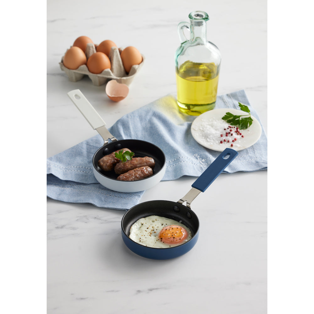 Davis & Waddell Mini Non-Stick Stir Frying Pan Induction/Gas 14x3.2cm Assorted