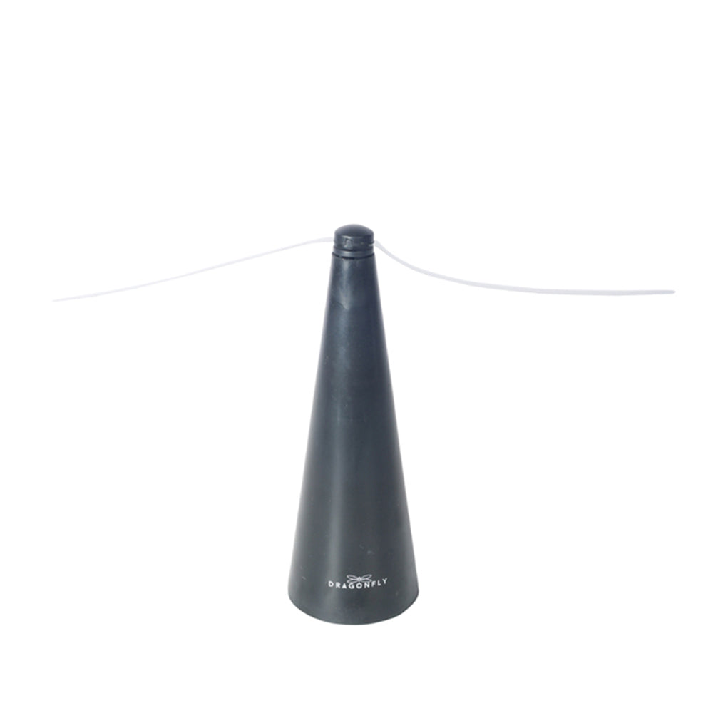 Home Expression Automatic 25cm Plastic Fly/Insect Mosquito Fan Repeller Black
