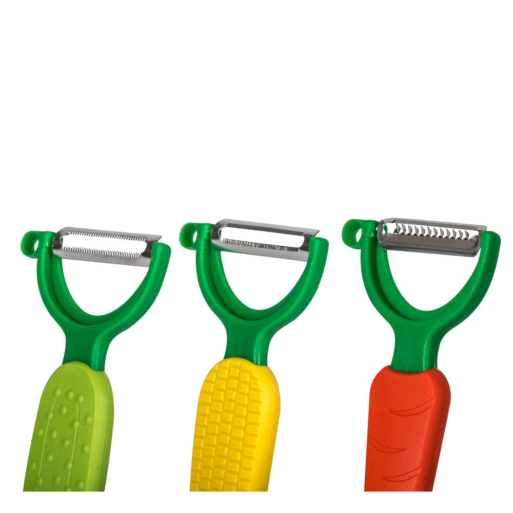 Davis & Waddell Peeler Standard/Julienne/Serrated Set 13x7cm Multi-Coloured (3 Pieces) — image 2