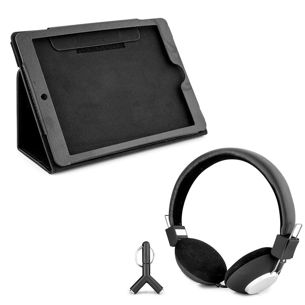 Dgtec Travel Kit Headphones + Bonus Car Headrest Case Holder for iPad 9.7" BK (2 Pack) — image 8