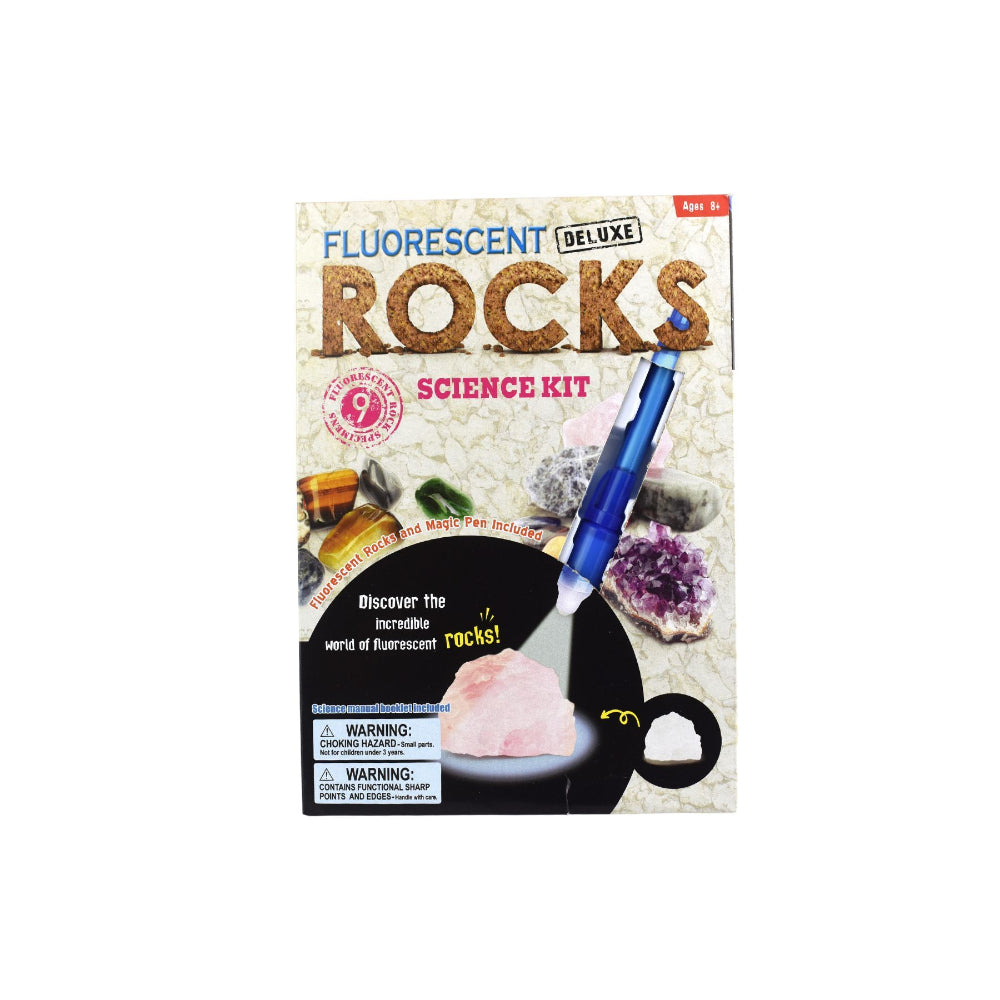 Kaper Kidz Deluxe Fluorescent Rocks Geology Kids/Childrens Science Kit 6y+ — image 2