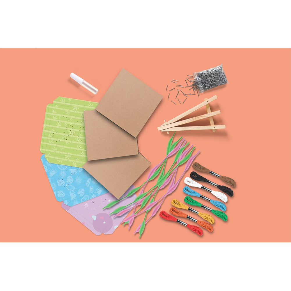 Kaper Kidz String and Pin Art Craft Kit Kids/Childrens Activity Toy 8Y+ — image 4