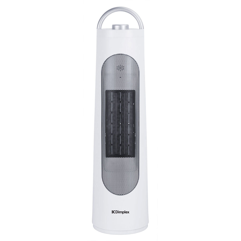 Dimplex 57cm White 2000W Tower Ceramic Electric Heater w/ Manual Control