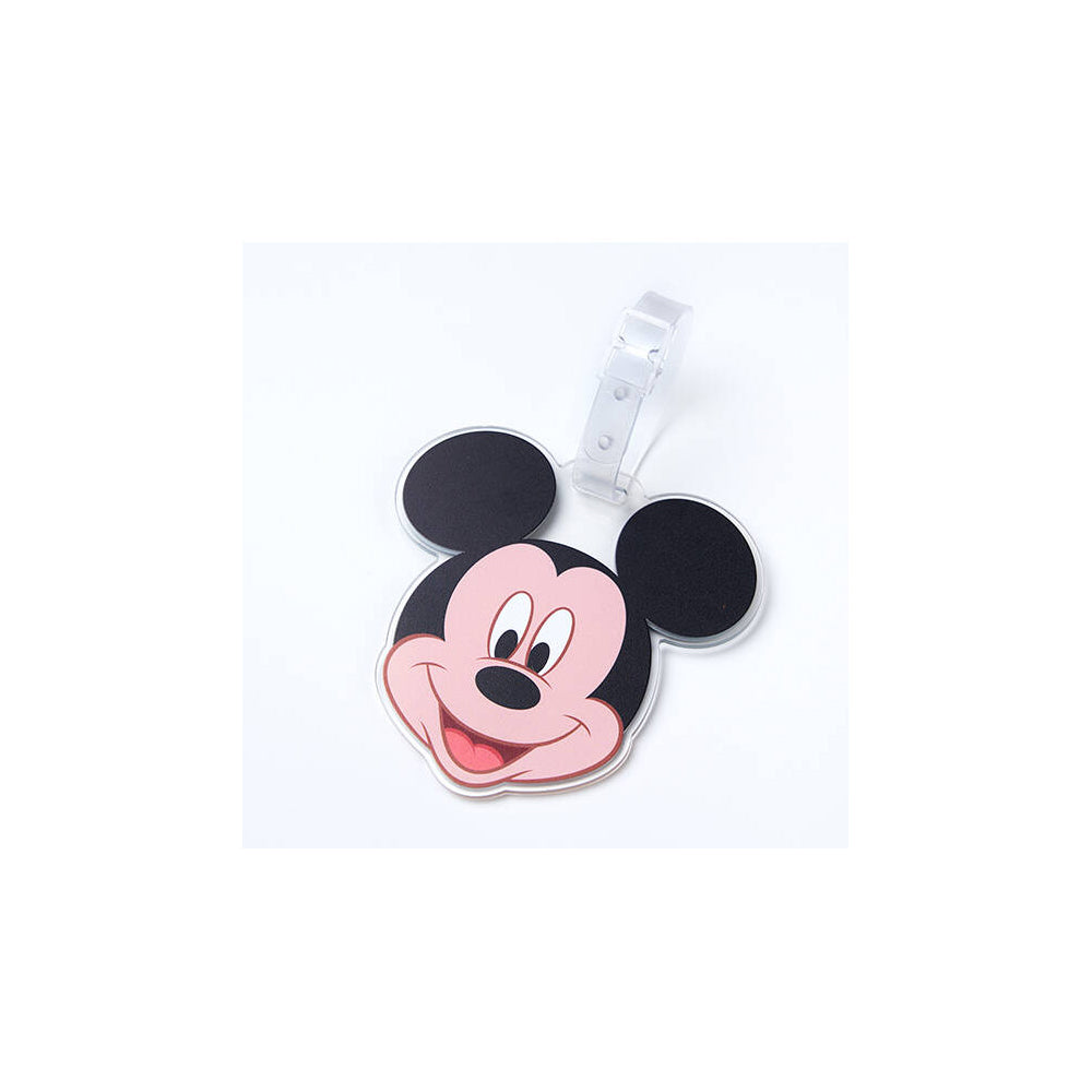 Disney Luggage Tag Suitcase Identity Name/Address Label Badge Mickey Mouse (4 Pack) — image 2