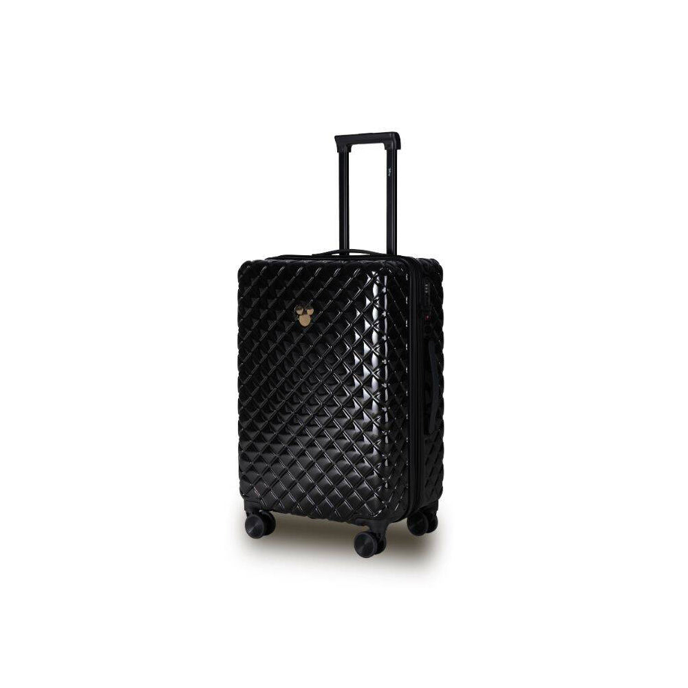 Disney Mickey 66cm Suitcase Luggage Travel Checked Trolley Hard Case Black — image 2
