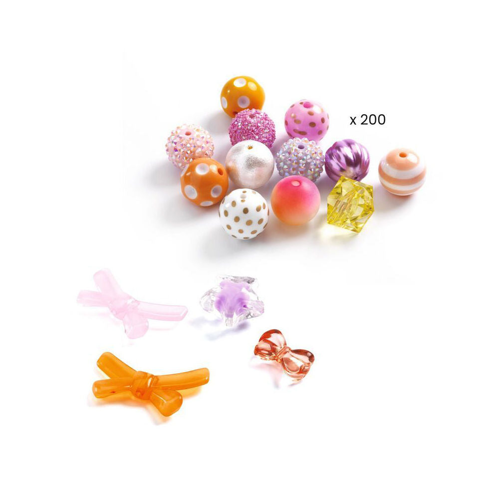 Djeco Bubble Beads 15x15cm Jewelry Making Craft Kit Kids/Children 4y+ — image 3