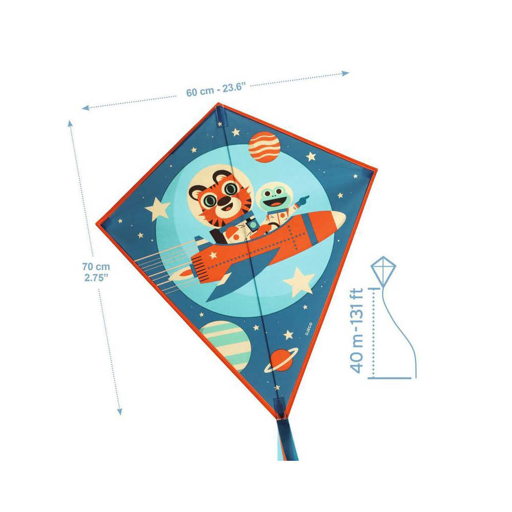 Djeco Rocket Flying Kite Outdoor Fun Activity Toy Kids/Children/Family 5y+ — image 4