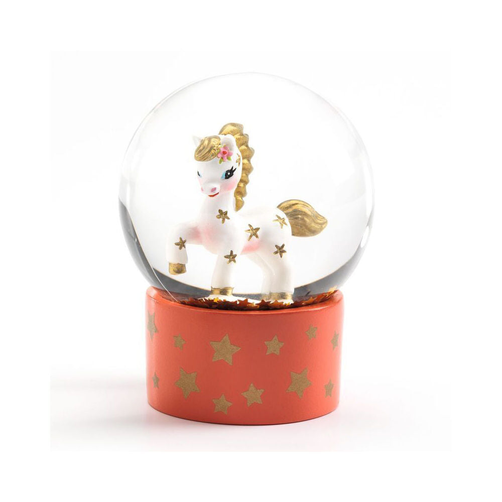 Djeco So Cute Mini Snow Globe Kids Bedroom Tabletop Decor 5.6cm Assorted 3y+ (2 Pack)