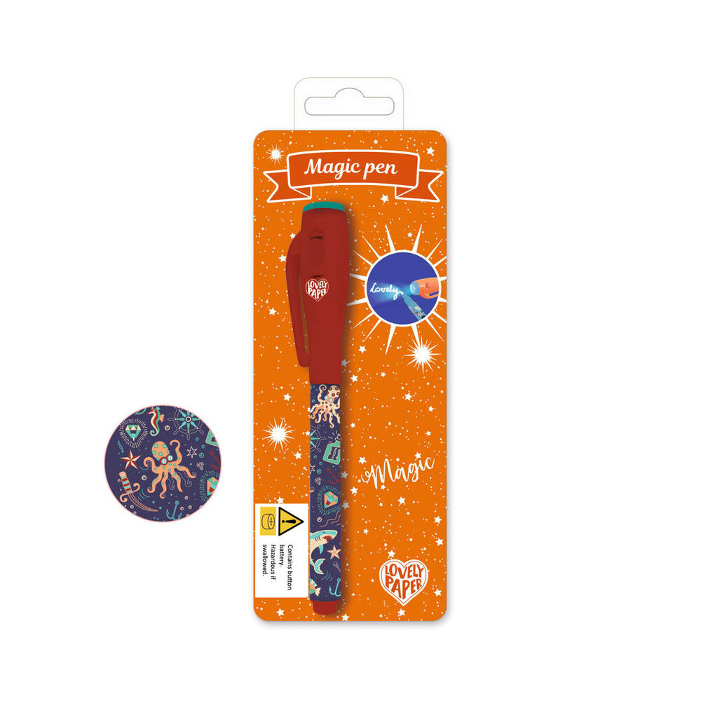 Djeco Steve Magic Pen w/ Invisible Ink Kids/Children Writing Stationery 3y+ — image 3