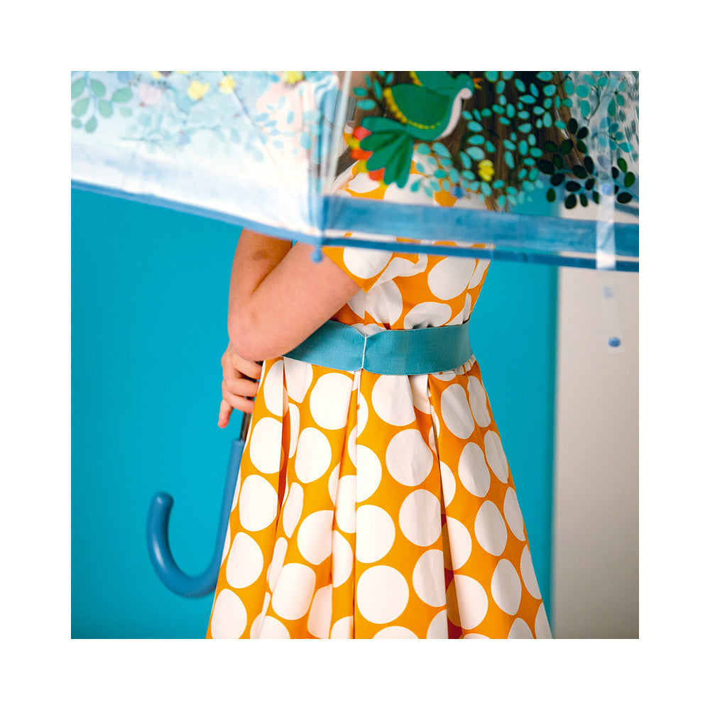 Djeco Wild Birds PVC Transparent Waterproof Adult/Children Umbrella 82cm 9+ (2 Pack) — image 6