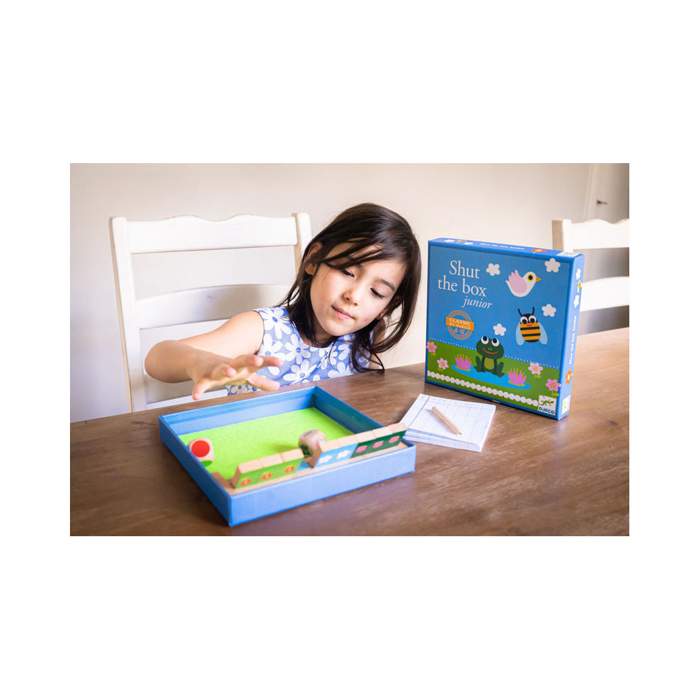 Djeco Shut the Box Kids/Childrens Multiplayer Junior Game Fun Play Toy 4y+ — image 6