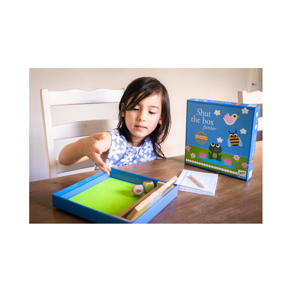 Djeco Shut the Box Kids/Childrens Multiplayer Junior Game Fun Play Toy 4y+ — image 7