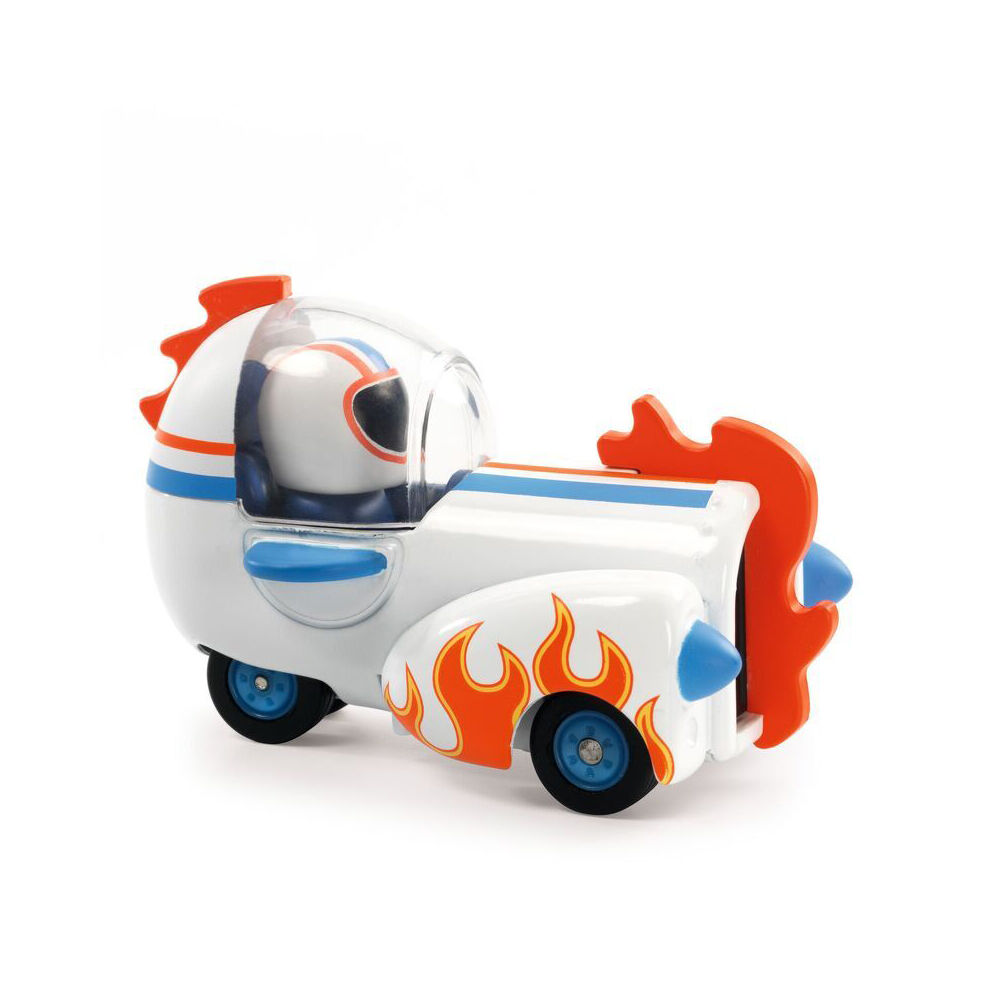 Djeco Astro Rocket Crazy Motors 4x7cm Kids/Children Racing Car Play Toy 3y+