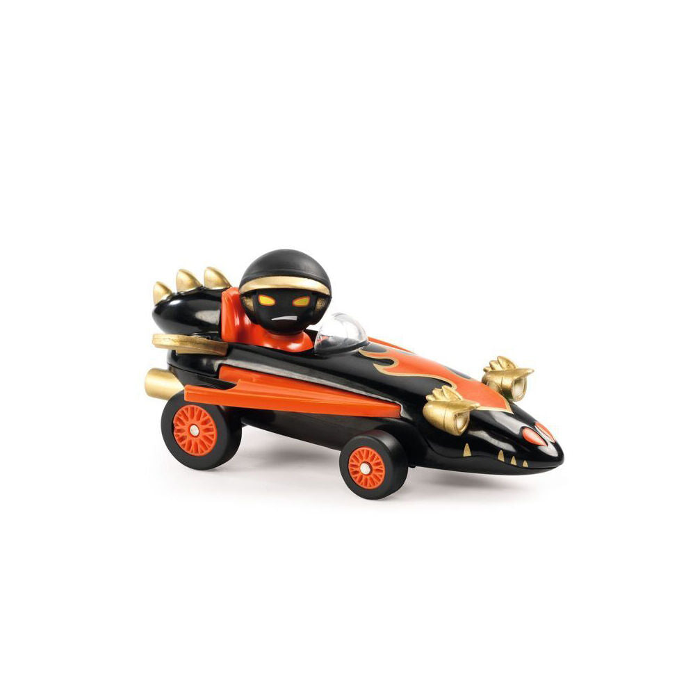 Djeco Dragon Fire Crazy Motors 5x9cm Kids/Children Racing Car Play Toy 3y+ (2 Pack) — image 2