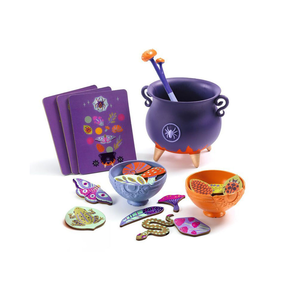 Djeco Witch's Soup & Potions Kids/Childrens Pretend Play Toy Set 3y+ (41 Pieces)