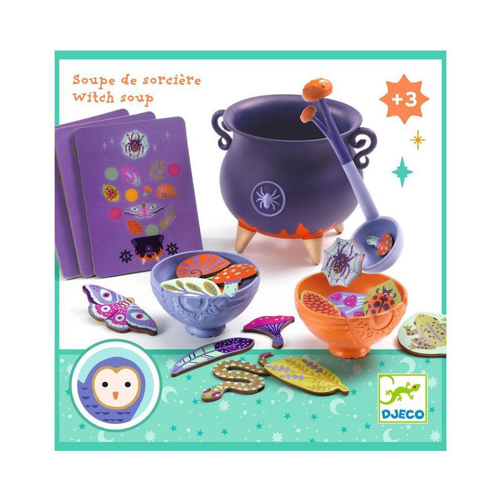 Djeco Witch's Soup & Potions Kids/Childrens Pretend Play Toy Set 3y+ (41 Pieces) — image 2