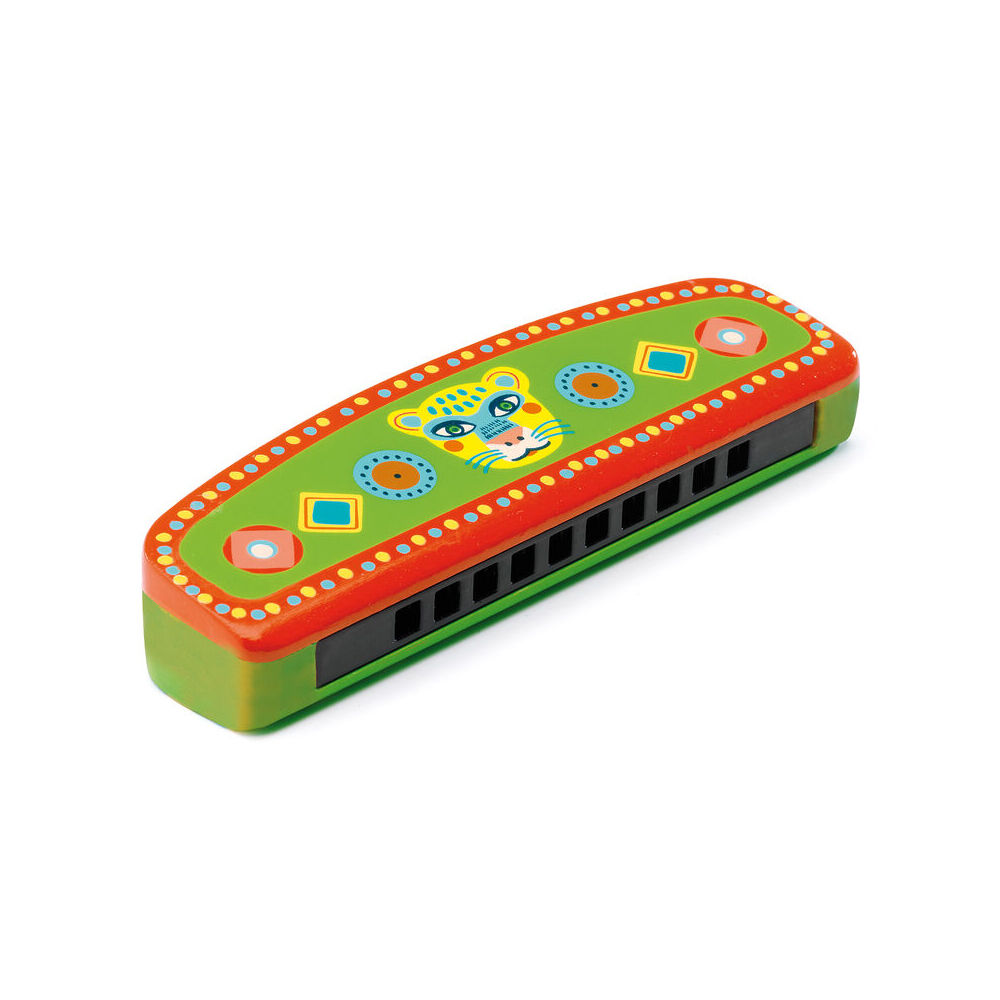 Djeco Animambo Harmonica Kids/Childrens Musical Instrument Fun Play Toy 3y+ (2 Pack) — image 2