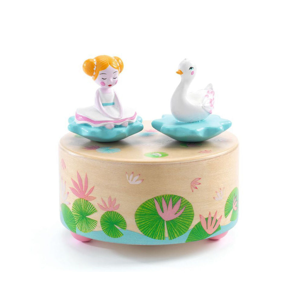 Djeco Wood/Metal 10cm Ballerina Melody Magnetic Kids/Children Music Toy 12m+