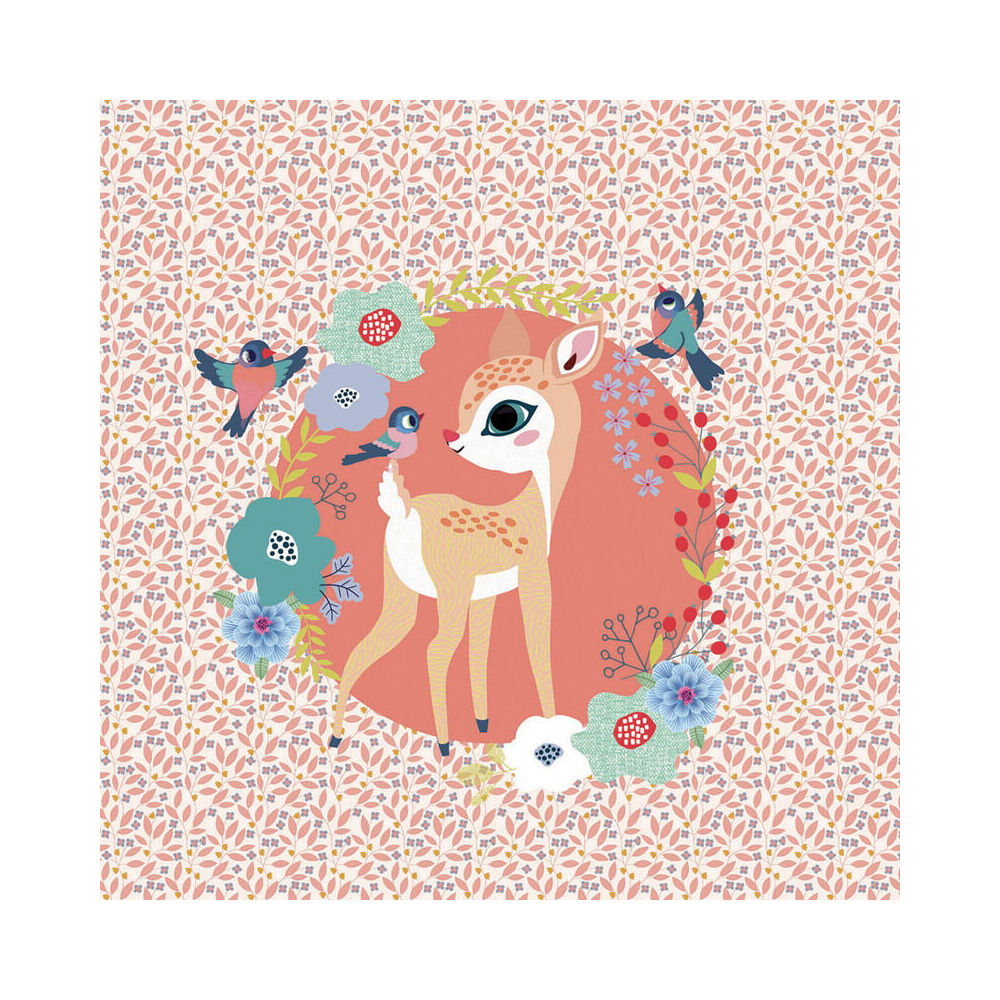 Djeco Woodland Fawn Music Box 12.4cm Kids/Children Room Desk Decor Toy 4y+