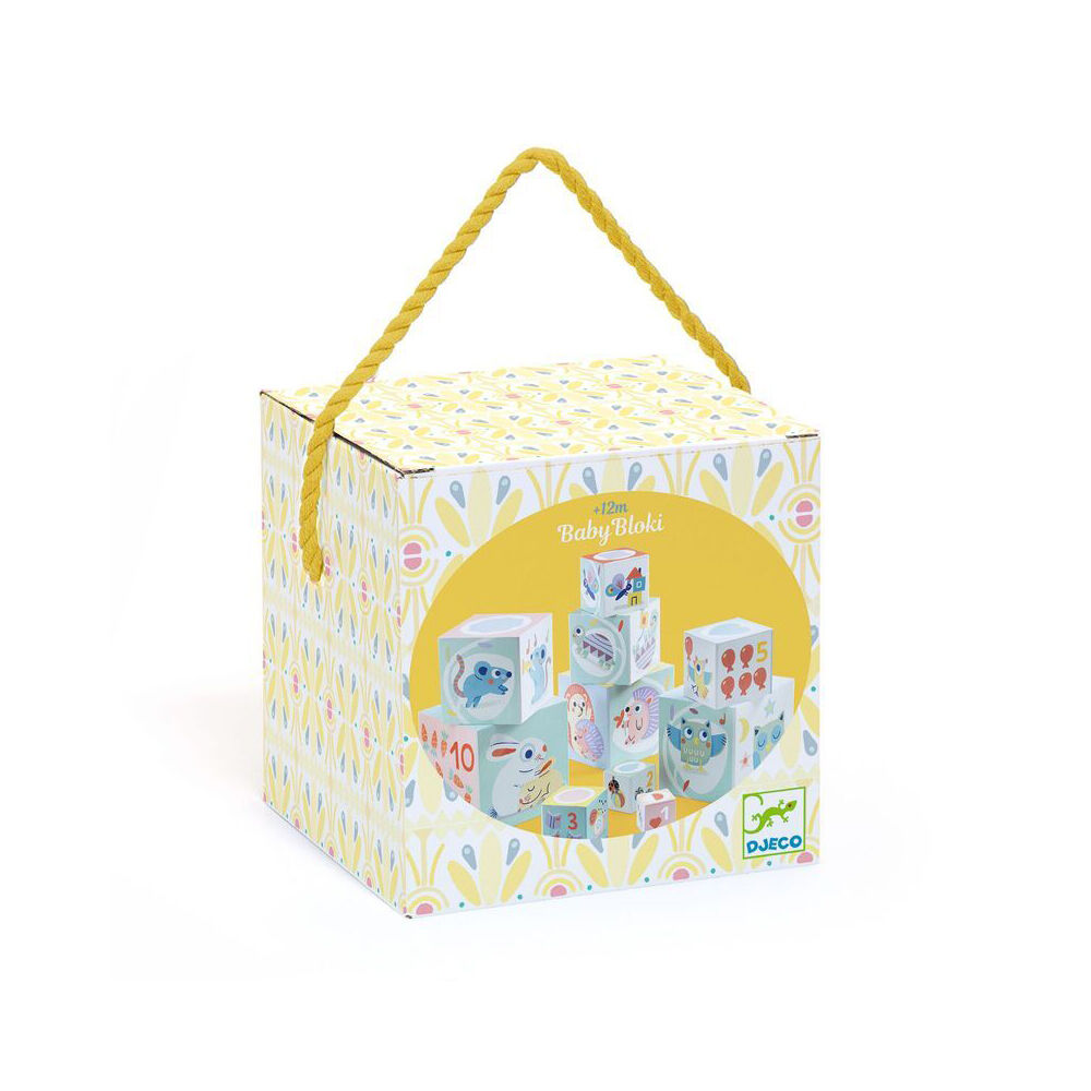 Djeco Babybloki Stacking Blocks Kids/Children Educational Fun Play Toy 12m+ — image 4