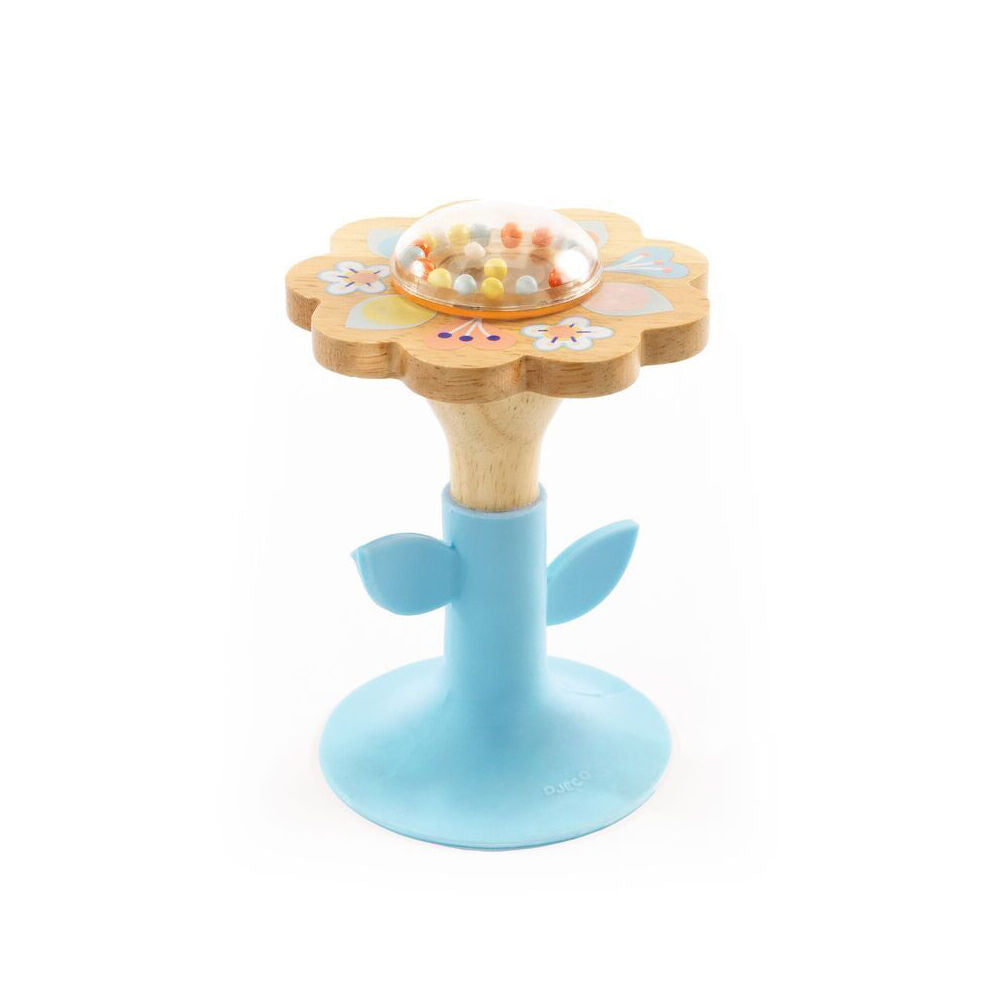 Djeco BabySwipi Wood Rattle 11cm Sensory Play Kids/Children Fun Toy 3m+