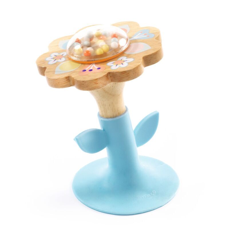 Djeco BabySwipi Wood Rattle 11cm Sensory Play Kids/Children Fun Toy 3m+ (2 Pack) — image 3