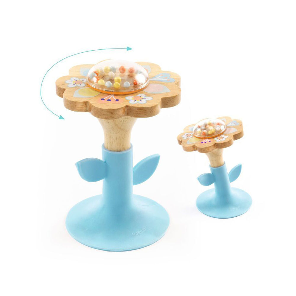 Djeco BabySwipi Wood Rattle 11cm Sensory Play Kids/Children Fun Toy 3m+ (2 Pack) — image 4