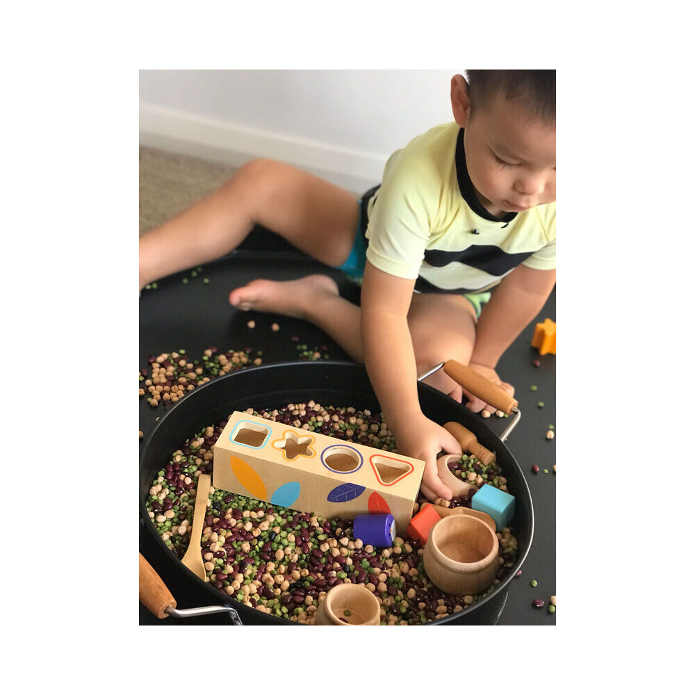 Djeco Boitabasic Wooden Shape Sorter Box Kids/Children Educational Toy 12m+ — image 7