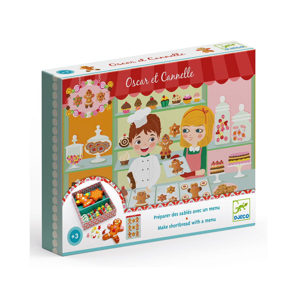Djeco Oscar & Cannelle Gingerbread Baking Play Set 22x17cm Kids/Children 3y+ — image 2