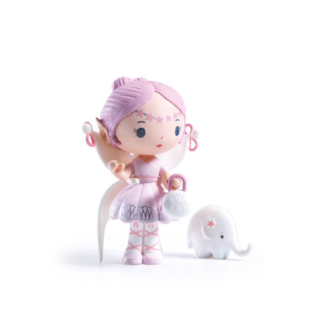 Djeco Elfe & Bolero Tinyly Figurines 10x12cm Kids/Childrens Fun Play Toy 4y+