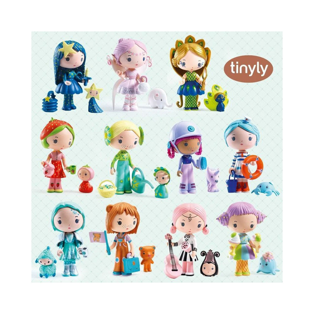 Djeco Elfe & Bolero Tinyly Figurines 10x12cm Kids/Childrens Fun Play Toy 4y+ — image 4