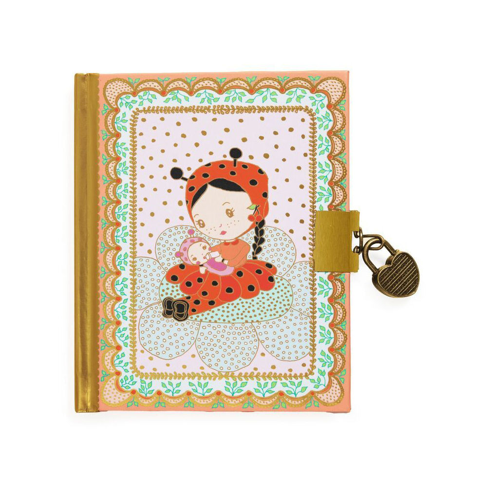 Djeco Tinyly Minico Secret Notebook Kids/Children Writing Stationery 4y+