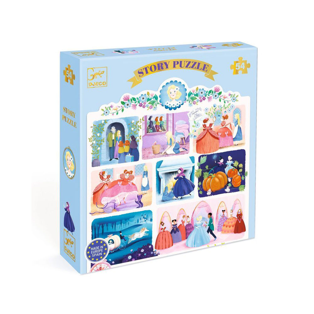 Djeco Cinderella Story Jigsaw Puzzle Kids/Children Game 33x45cm 4y+ (54 Pieces) — image 3