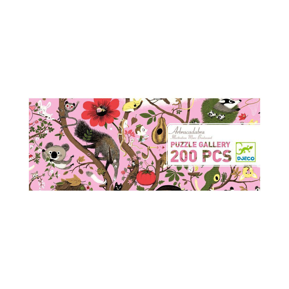 Djeco Abracadabra Gallery Jigsaw Puzzle w/ Poster Kids Game 35x14cm 6+ (200 Pieces) — image 2