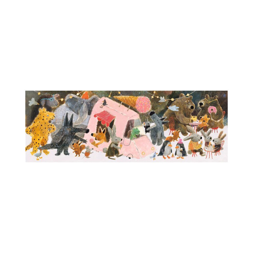 Djeco The Park Gallery Kids Educational Activity Puzzle w/ Poster 5y+ (100 Pieces) — image 2