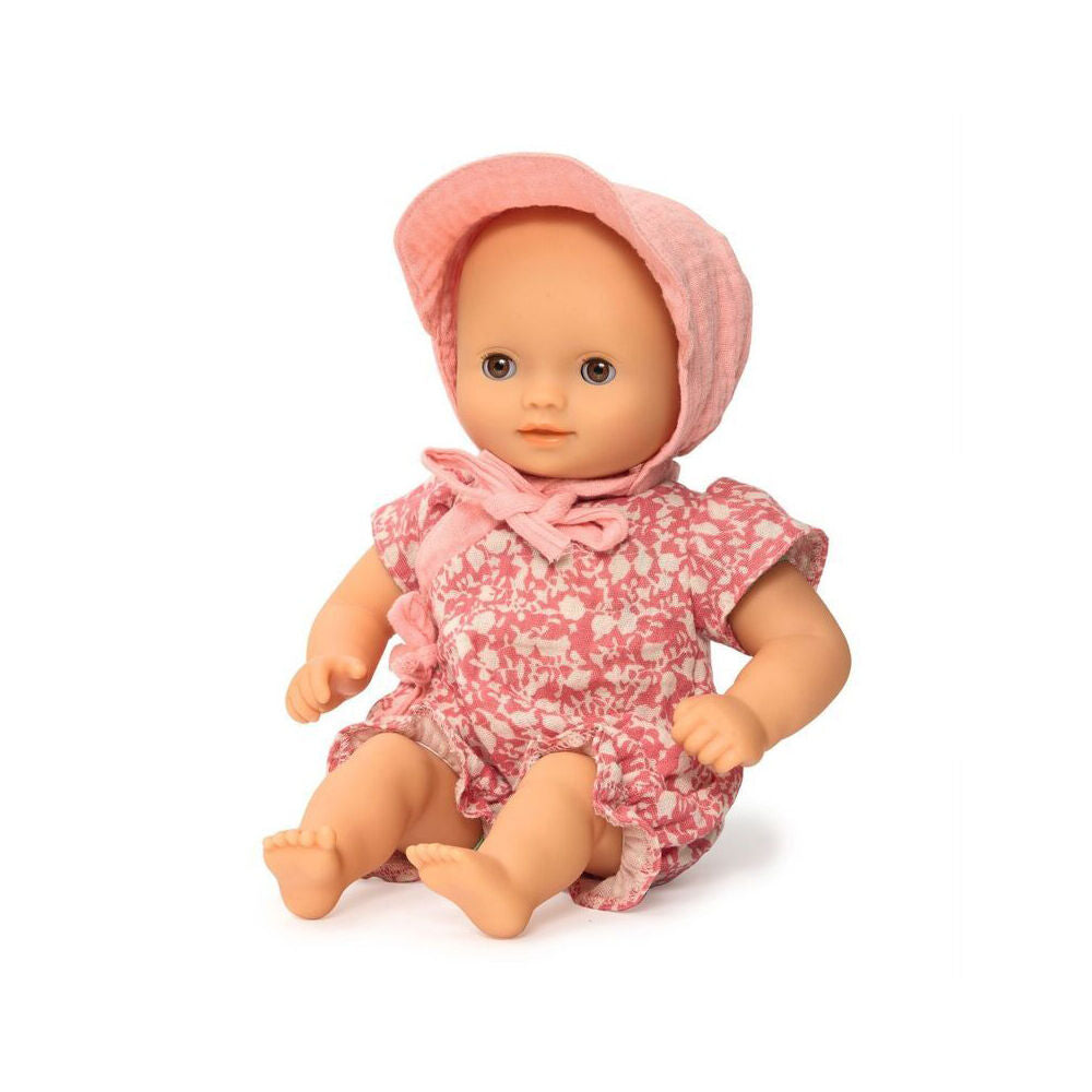Djeco 18m+/32cm Pomea Baby Jacinthe Lighweight Soft Body Kids Doll Toy