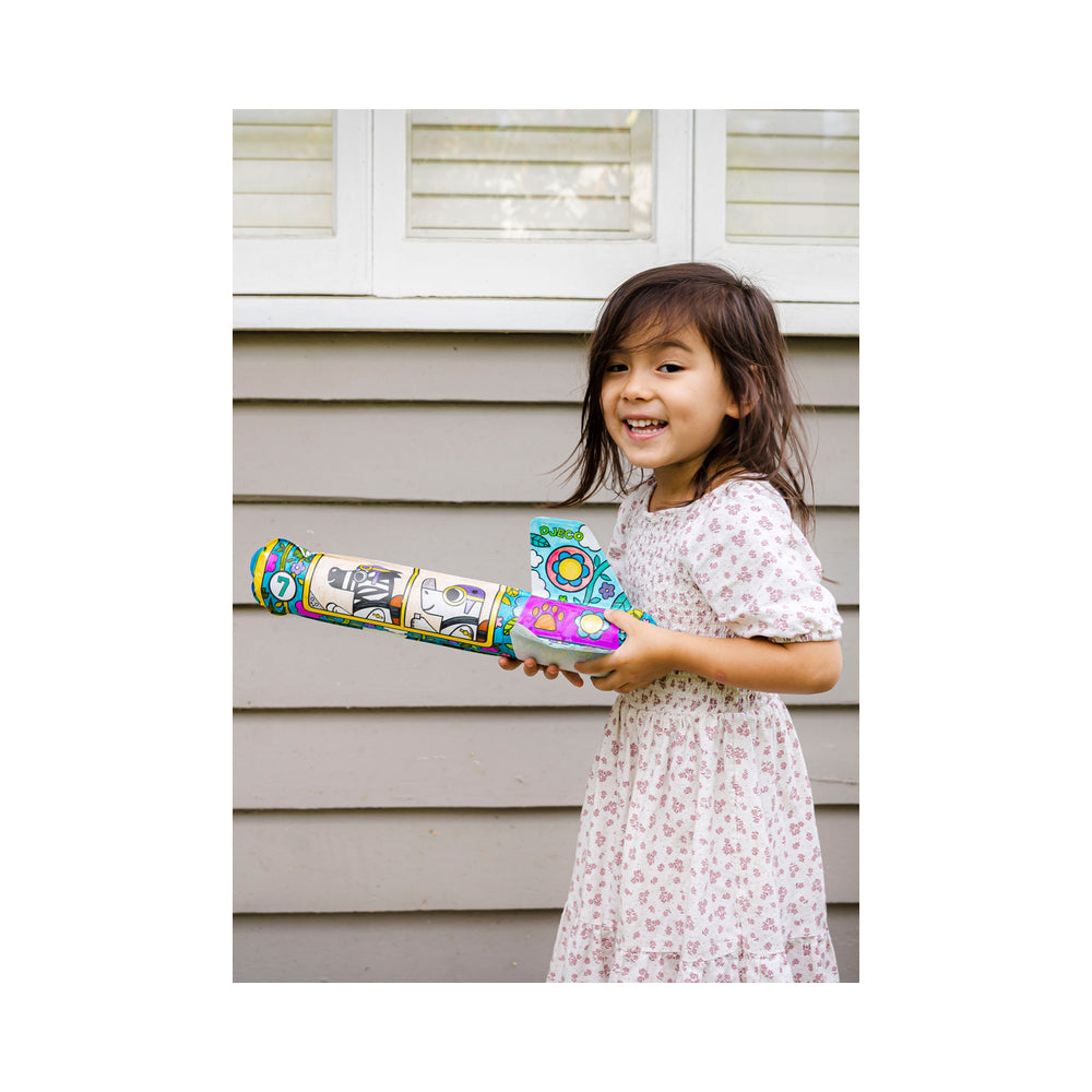 Djeco Do It Yourself To The Sky Rockets Colour & Inflate Kids Craft Kit 4y+ — image 10