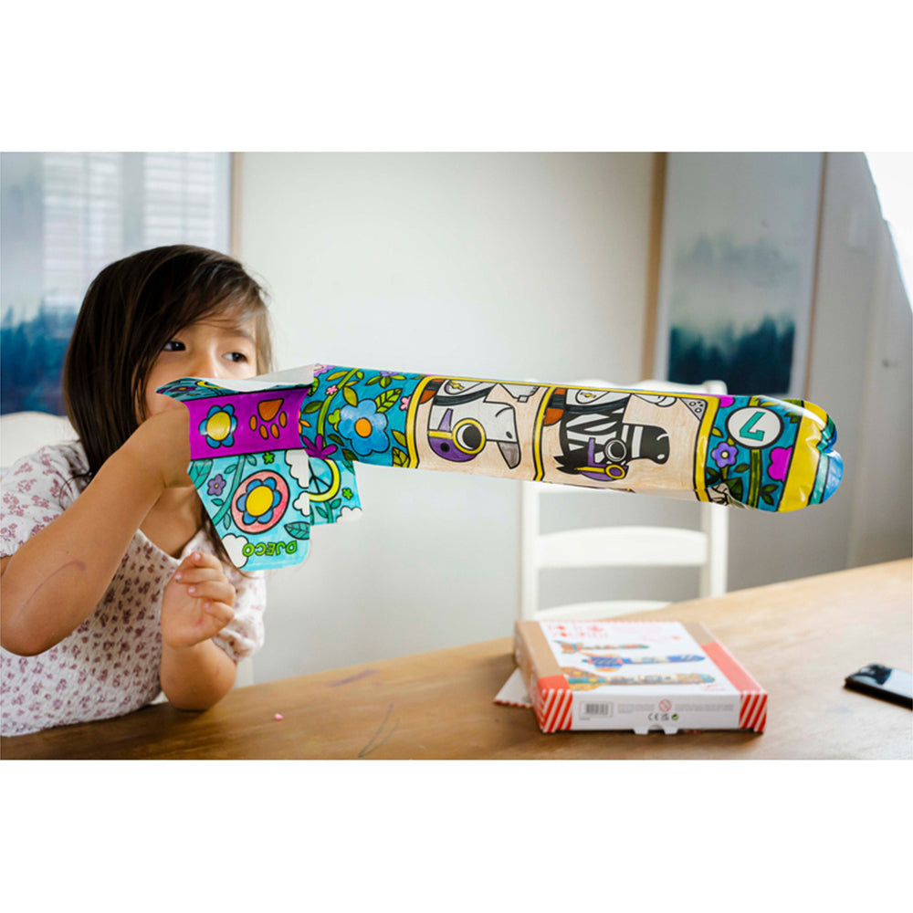 Djeco Do It Yourself To The Sky Rockets Colour & Inflate Kids Craft Kit 4y+ — image 9