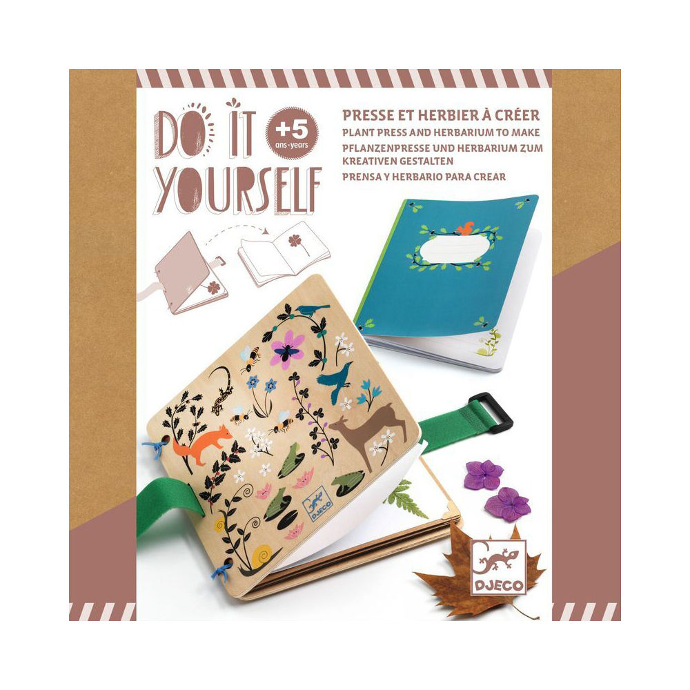 Djeco Do It Yourself Budding Botanist Kids DIY Creative Activity Kit 6y+