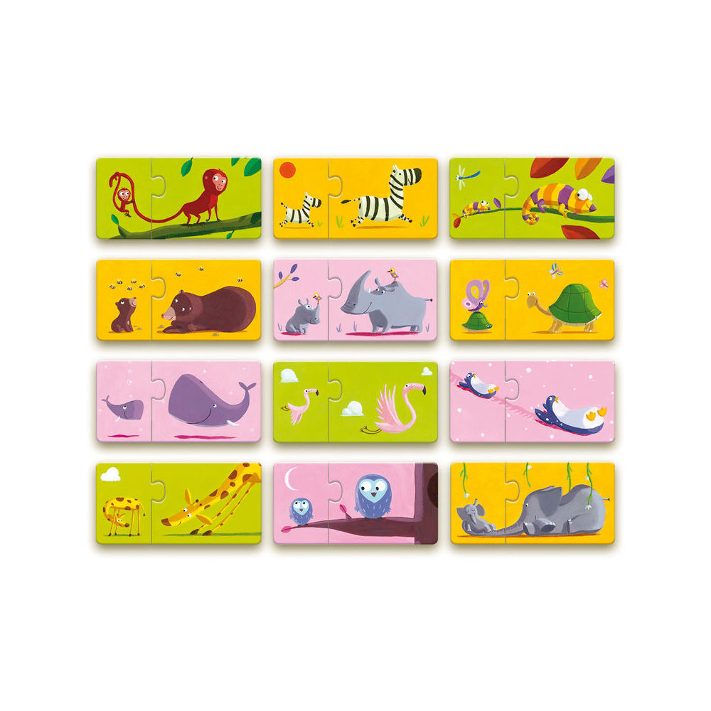 Djeco Duo Mum & Baby Jigsaw Puzzle Kids/Children Educational Game 2y+ (48 Pieces) — image 4