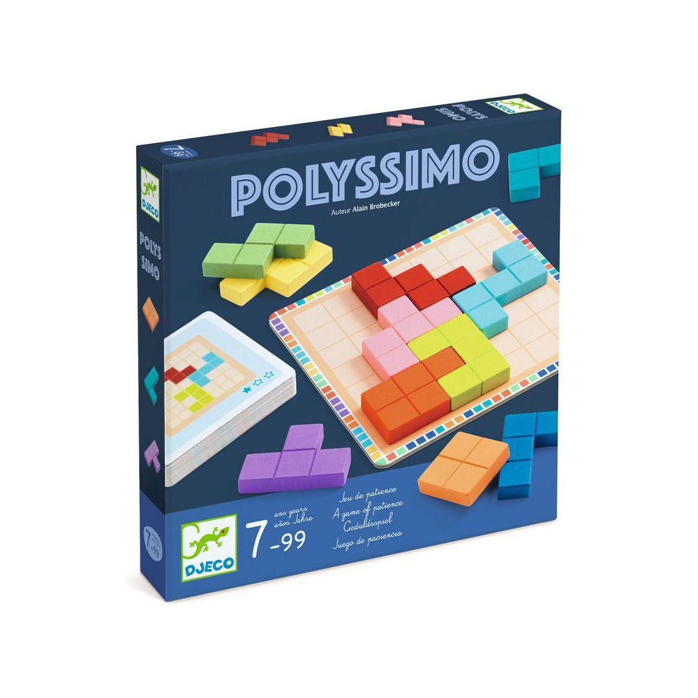 Djeco Polyssimo Sologic Kids/Children Play Board Game w/ 30 Challenges 7y+ — image 8