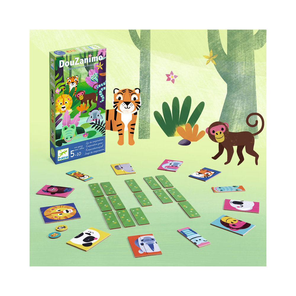 Djeco Douzanimo Kids/Childrens Educational Cooperation Multiplayer Game 5y+ — image 3